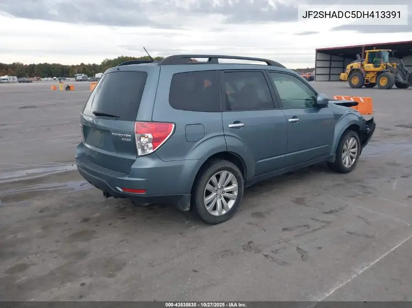 JF2SHADC5DH413391 2013 Subaru Forester 2.5X Premium