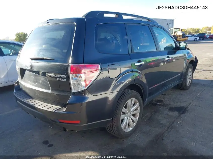 JF2SHADC3DH445143 2013 Subaru Forester 2.5X Premium