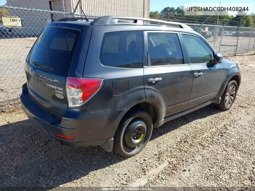 JF2SHADC0DH408244 2013 Subaru Forester 2.5X Premium