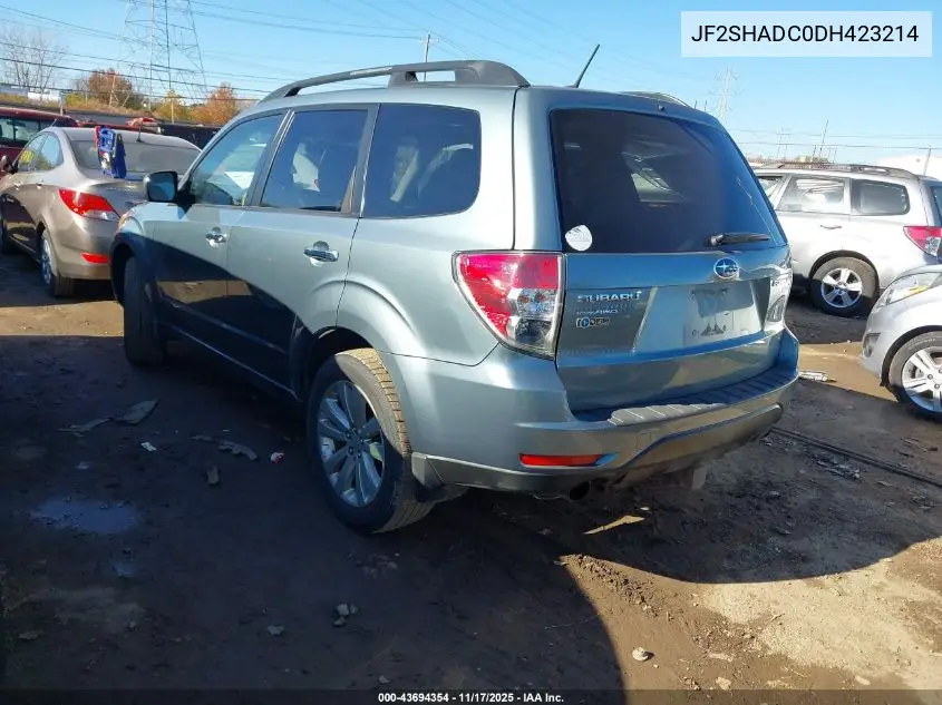 JF2SHADC0DH423214 2013 Subaru Forester 2.5X Premium