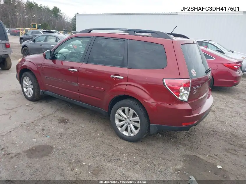 JF2SHAFC3DH417601 2013 Subaru Forester 2.5X Limited