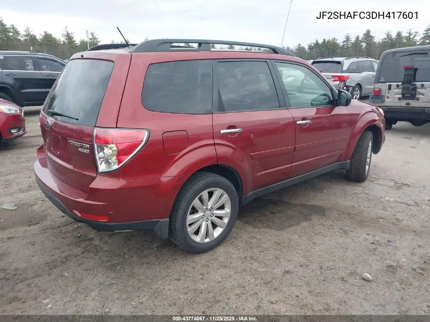 JF2SHAFC3DH417601 2013 Subaru Forester 2.5X Limited