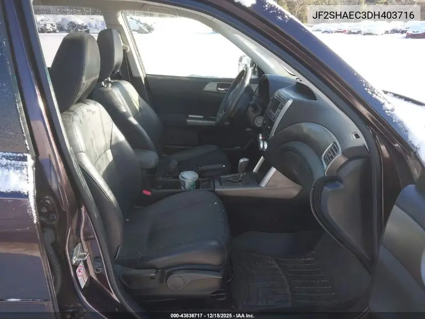 JF2SHAEC3DH403716 2013 Subaru Forester 2.5X Limited