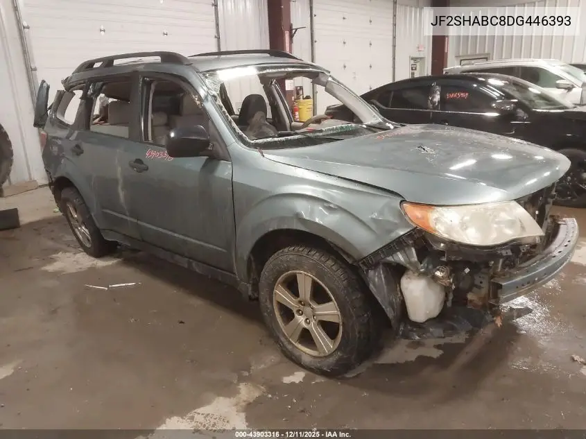 JF2SHABC8DG446393 2013 Subaru Forester 2.5X