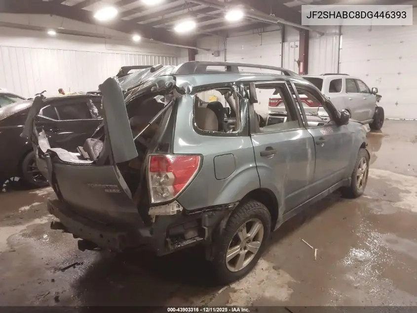 JF2SHABC8DG446393 2013 Subaru Forester 2.5X