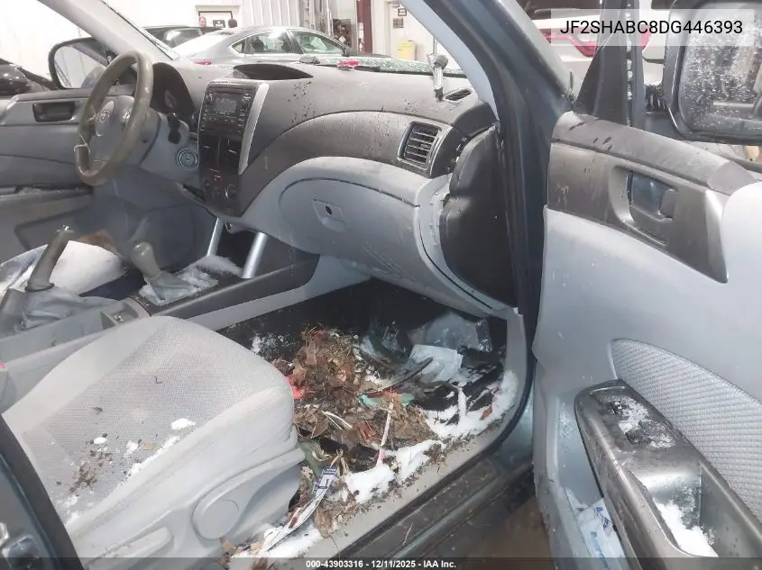 JF2SHABC8DG446393 2013 Subaru Forester 2.5X