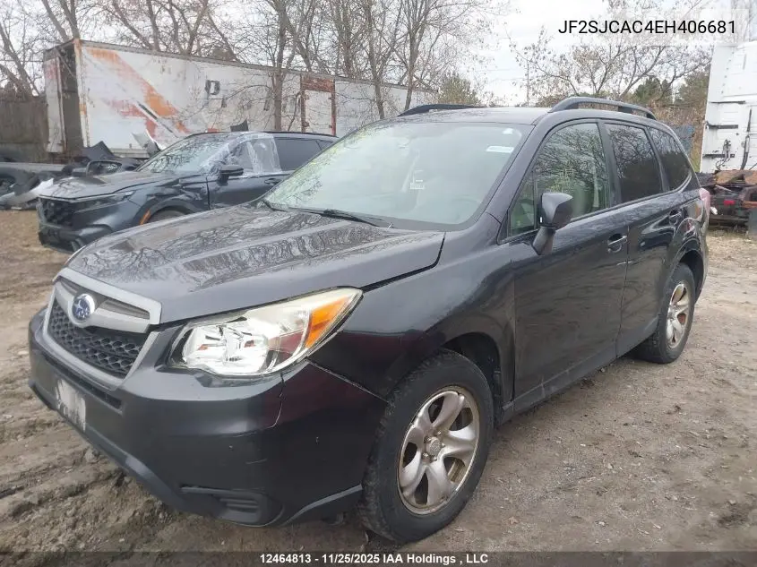 JF2SJCAC4EH406681 2014 Subaru Forester