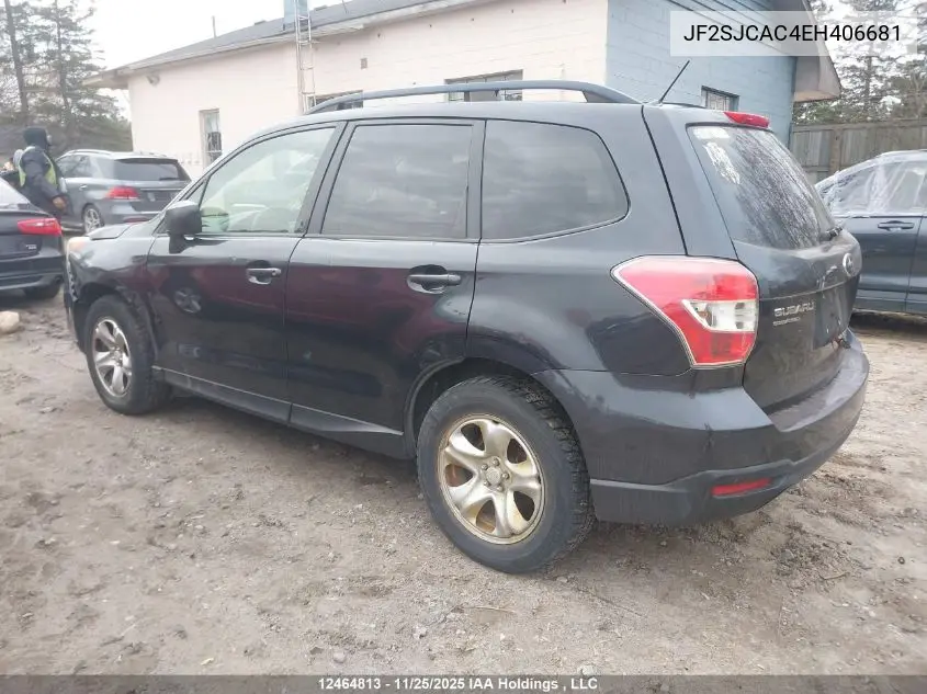 JF2SJCAC4EH406681 2014 Subaru Forester