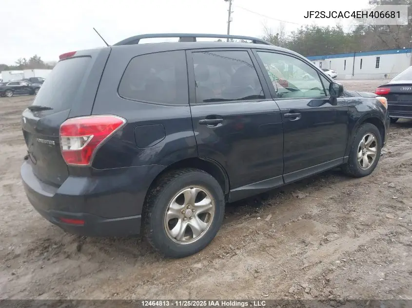 JF2SJCAC4EH406681 2014 Subaru Forester
