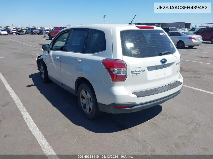 JF2SJAAC3EH439482 2014 Subaru Forester 2.5I