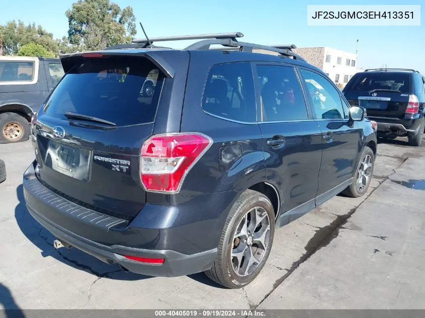 2014 Subaru Forester 2.0Xt Touring VIN: JF2SJGMC3EH413351 Lot: 40405019