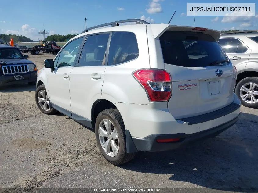 2014 Subaru Forester 2.5I Limited VIN: JF2SJAHC0EH507811 Lot: 40412896