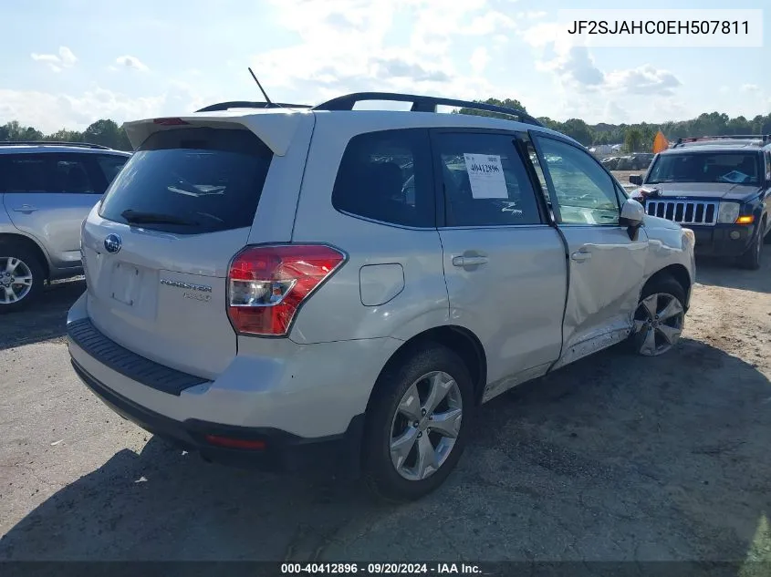 2014 Subaru Forester 2.5I Limited VIN: JF2SJAHC0EH507811 Lot: 40412896