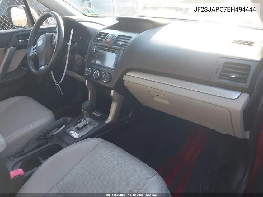 JF2SJAPC7EH494444 2014 Subaru Forester 2.5I Touring