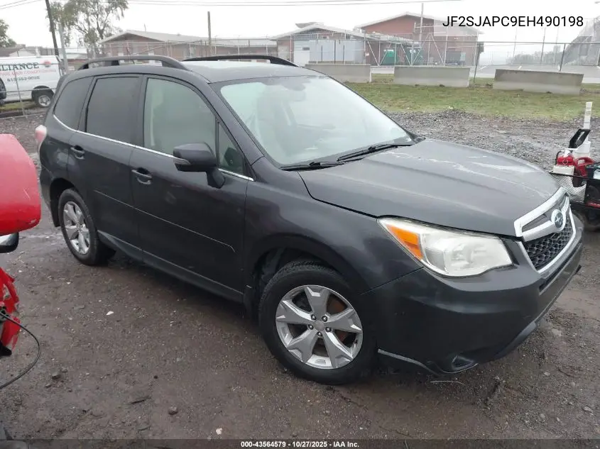 JF2SJAPC9EH490198 2014 Subaru Forester 2.5I Touring