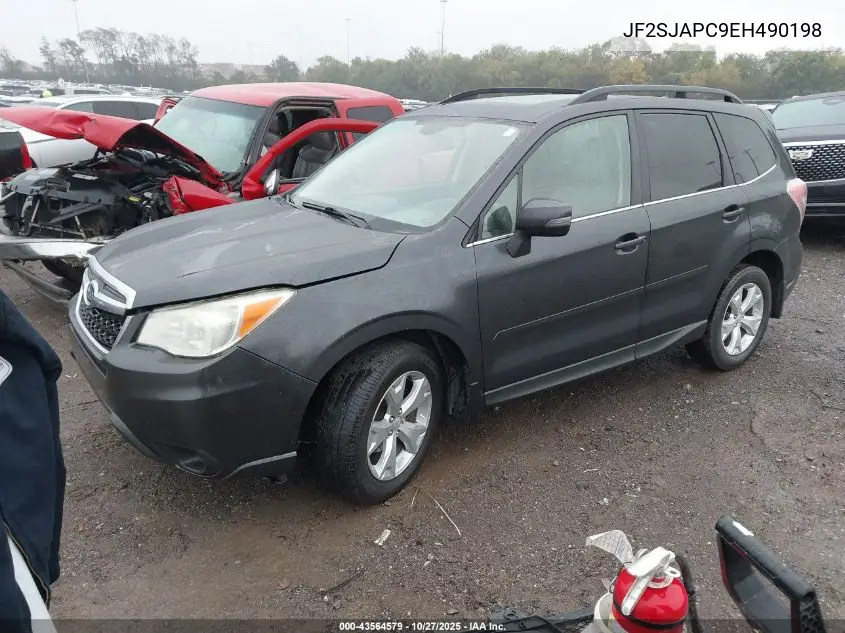 JF2SJAPC9EH490198 2014 Subaru Forester 2.5I Touring