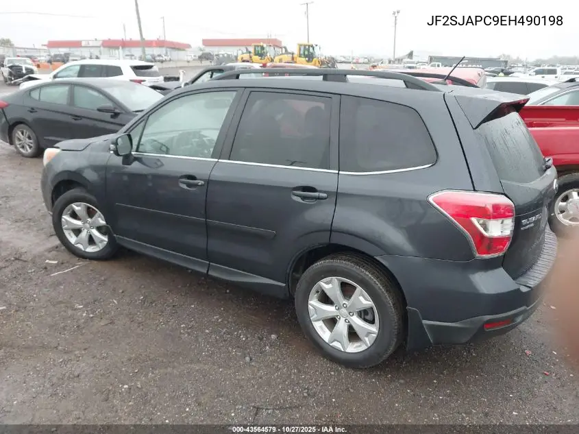 JF2SJAPC9EH490198 2014 Subaru Forester 2.5I Touring