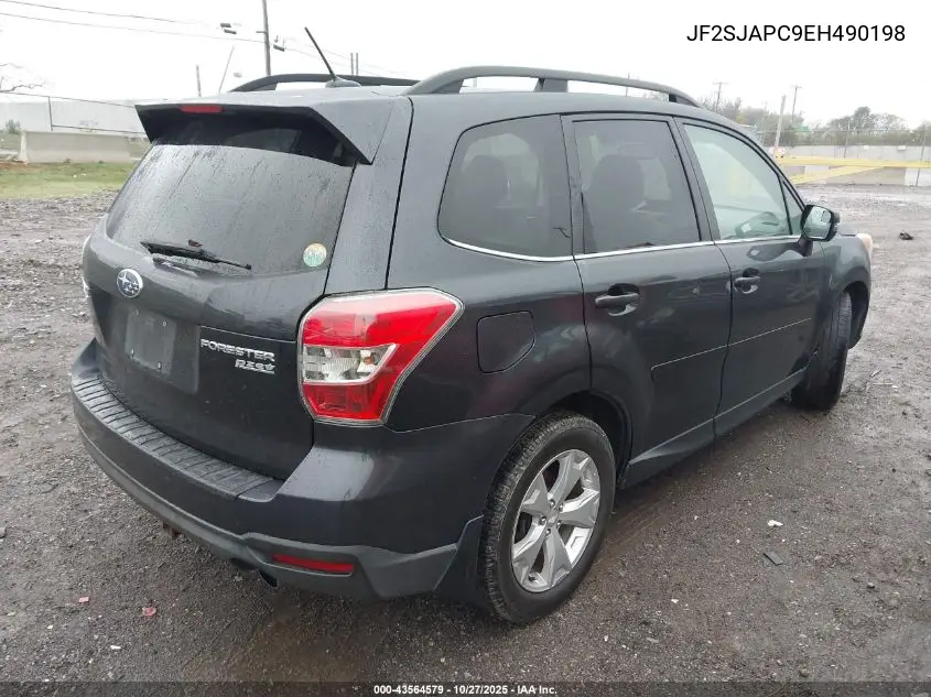 JF2SJAPC9EH490198 2014 Subaru Forester 2.5I Touring