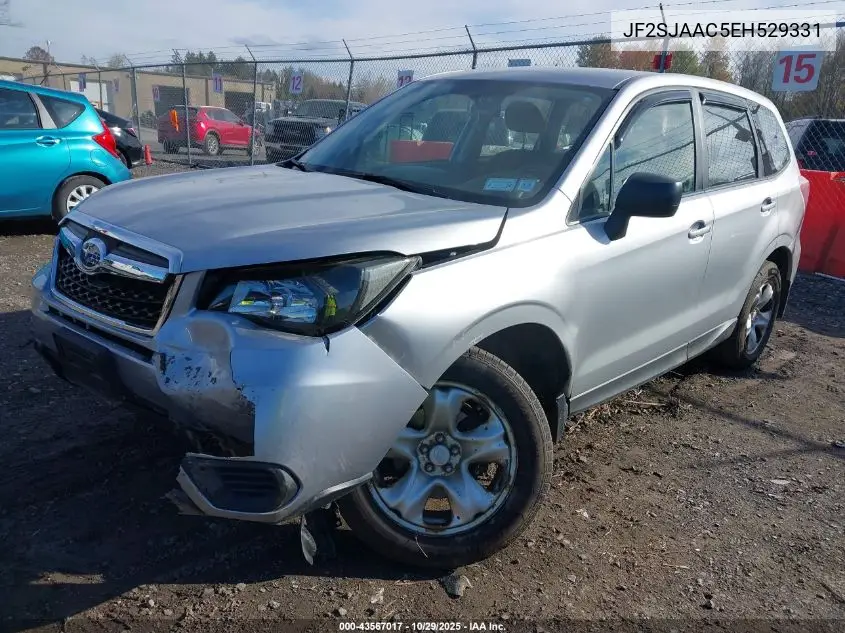 JF2SJAAC5EH529331 2014 Subaru Forester 2.5I