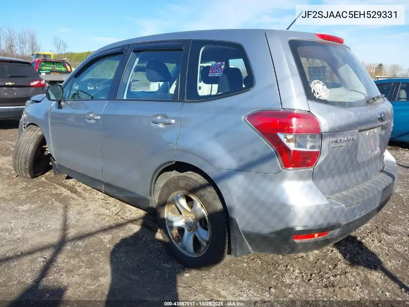JF2SJAAC5EH529331 2014 Subaru Forester 2.5I