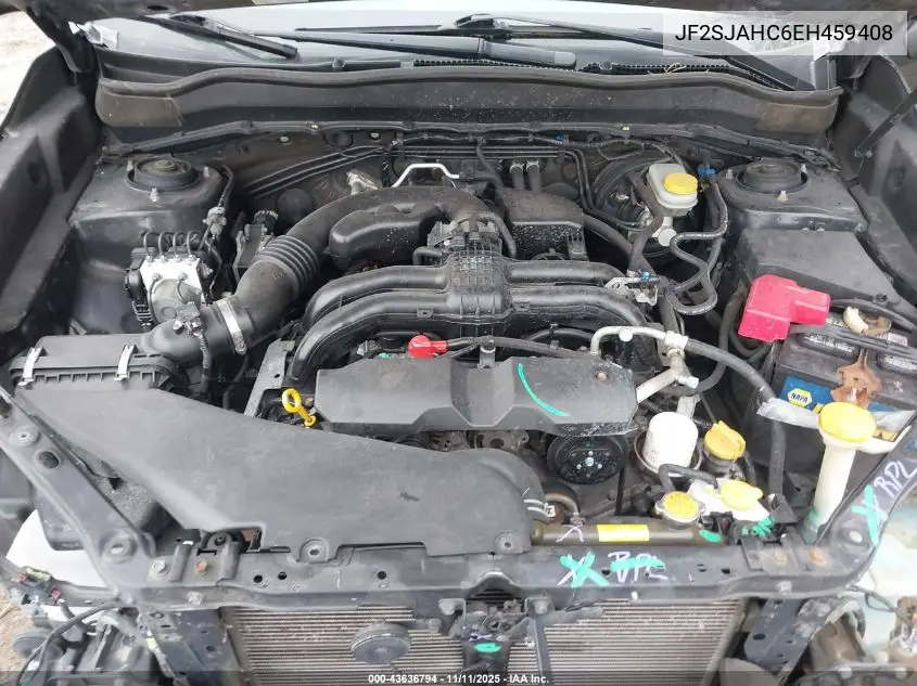 JF2SJAHC6EH459408 2014 Subaru Forester 2.5I Limited