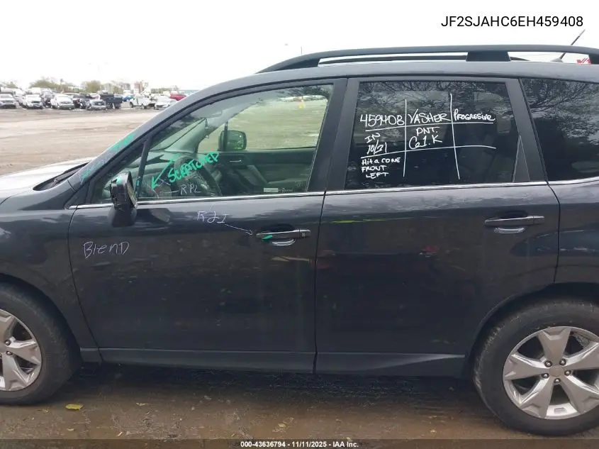 JF2SJAHC6EH459408 2014 Subaru Forester 2.5I Limited