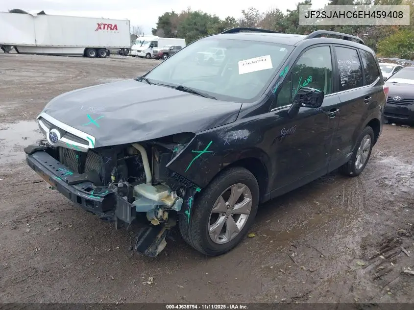 JF2SJAHC6EH459408 2014 Subaru Forester 2.5I Limited