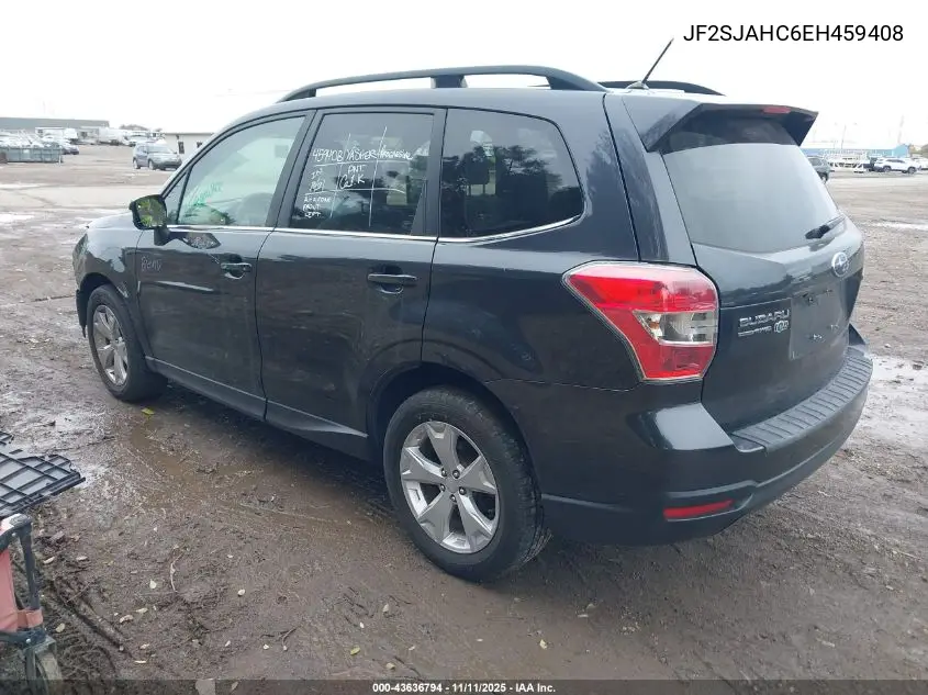 JF2SJAHC6EH459408 2014 Subaru Forester 2.5I Limited