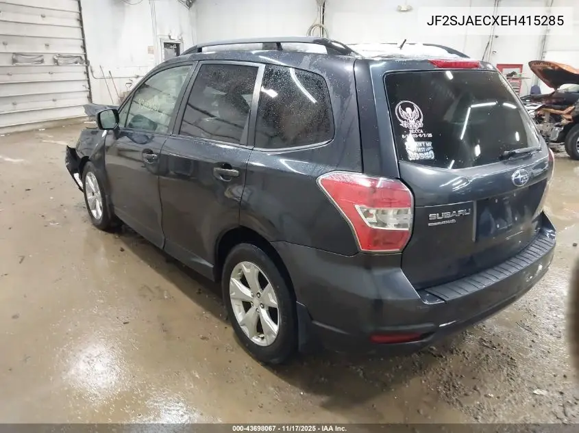 JF2SJAECXEH415285 2014 Subaru Forester 2.5I Premium