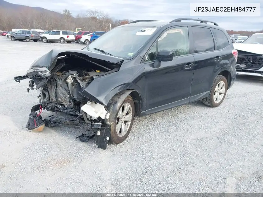 JF2SJAEC2EH484777 2014 Subaru Forester 2.5I Premium