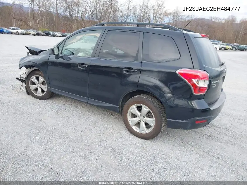 JF2SJAEC2EH484777 2014 Subaru Forester 2.5I Premium