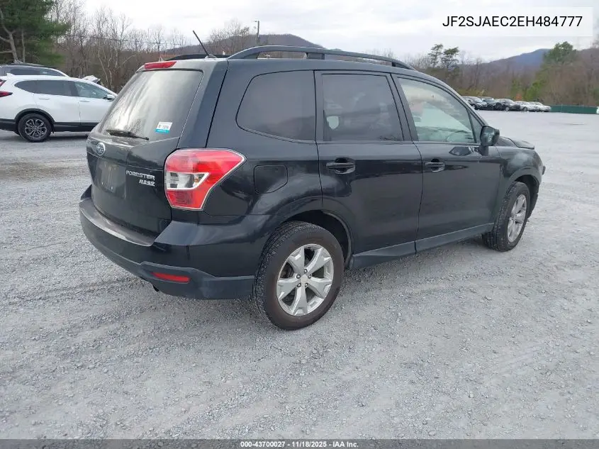JF2SJAEC2EH484777 2014 Subaru Forester 2.5I Premium