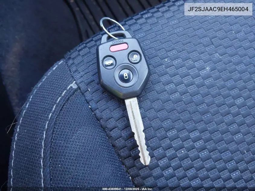 JF2SJAAC9EH465004 2014 Subaru Forester 2.5I