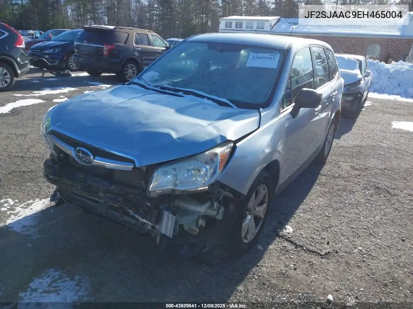 JF2SJAAC9EH465004 2014 Subaru Forester 2.5I
