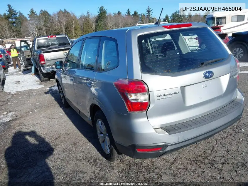 JF2SJAAC9EH465004 2014 Subaru Forester 2.5I