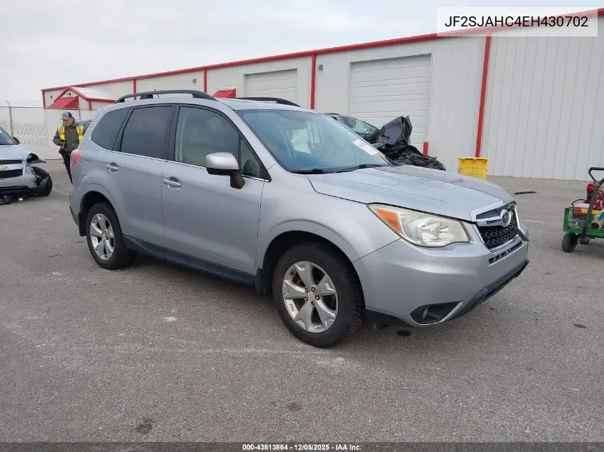 JF2SJAHC4EH430702 2014 Subaru Forester 2.5I Limited