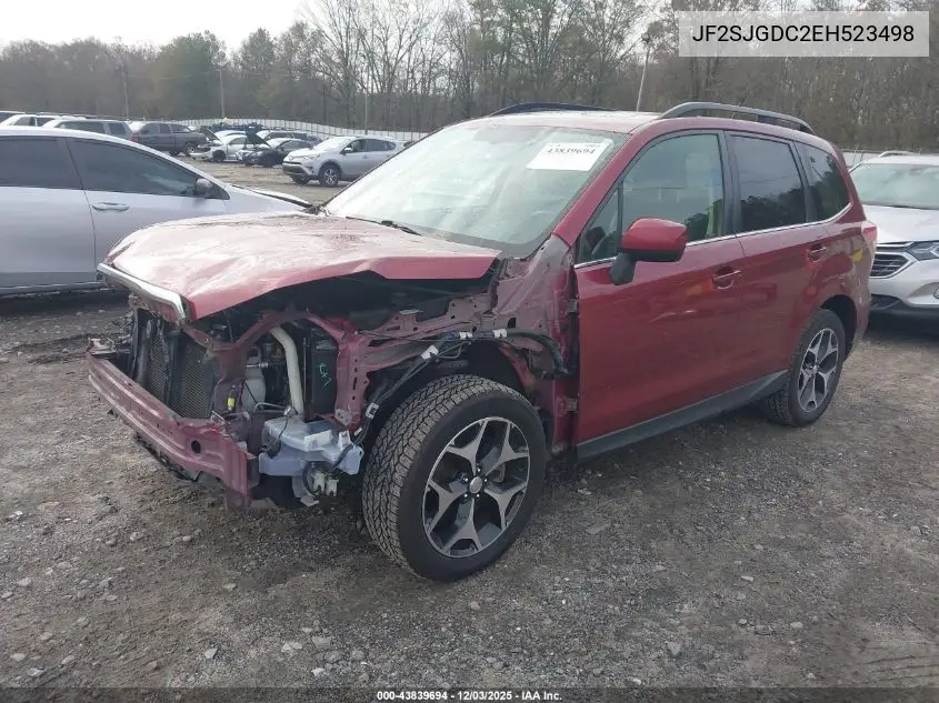 JF2SJGDC2EH523498 2014 Subaru Forester 2.0Xt Premium