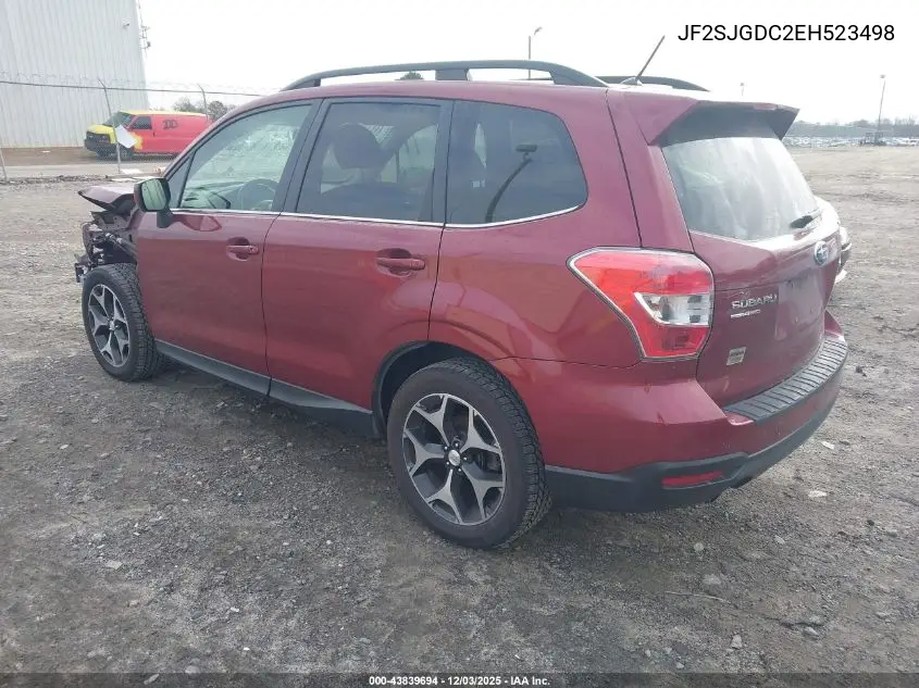 JF2SJGDC2EH523498 2014 Subaru Forester 2.0Xt Premium
