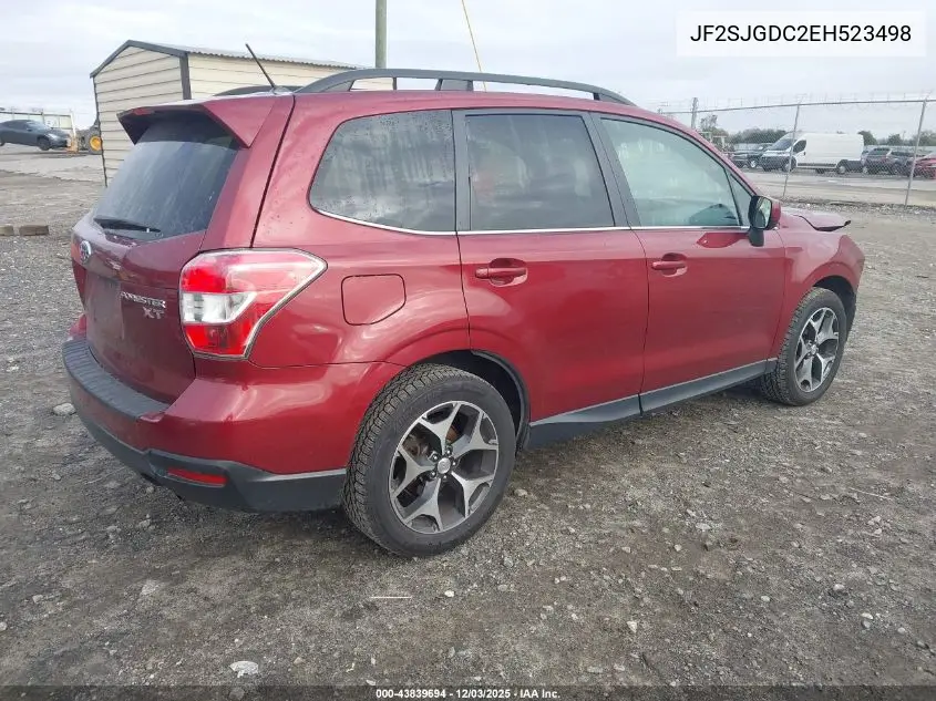 JF2SJGDC2EH523498 2014 Subaru Forester 2.0Xt Premium