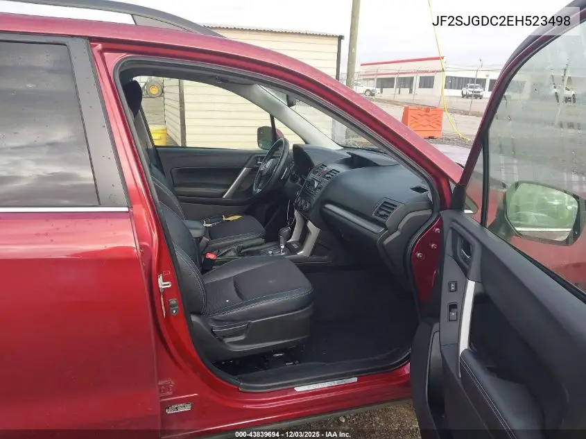 JF2SJGDC2EH523498 2014 Subaru Forester 2.0Xt Premium