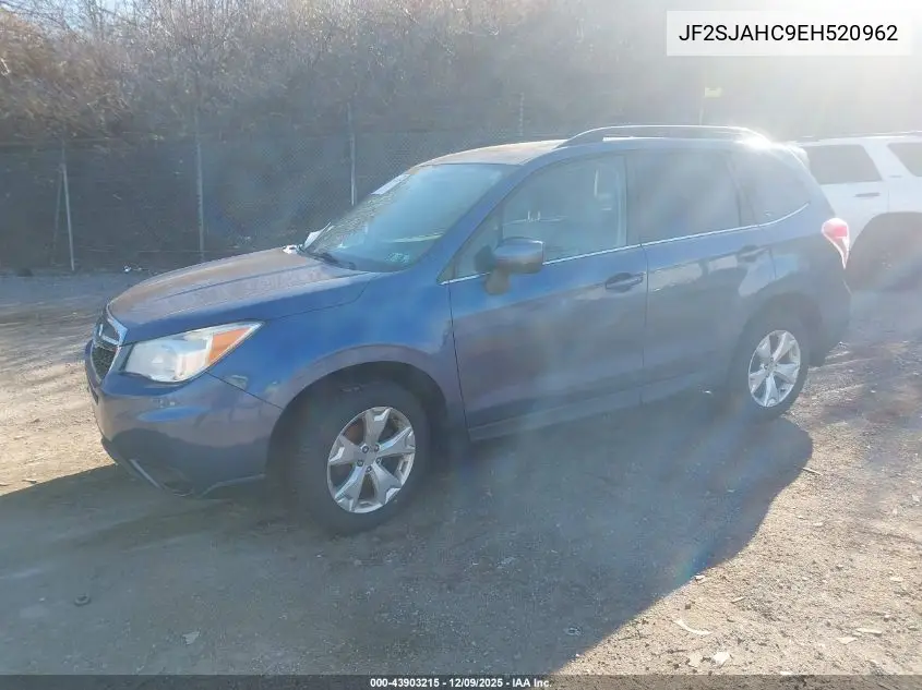 JF2SJAHC9EH520962 2014 Subaru Forester 2.5I Limited