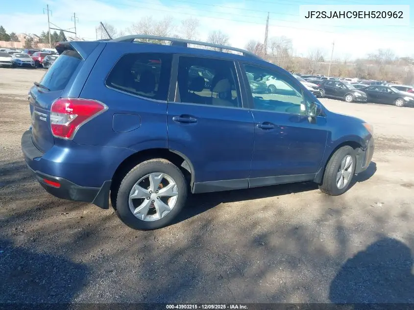 JF2SJAHC9EH520962 2014 Subaru Forester 2.5I Limited