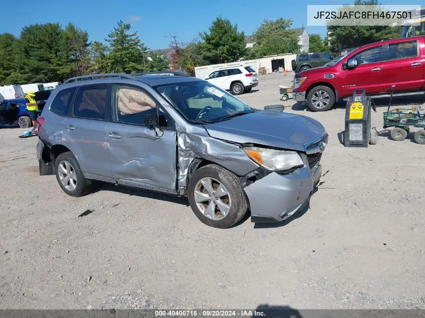 JF2SJAFC8FH467501 2015 Subaru Forester 2.5I Premium