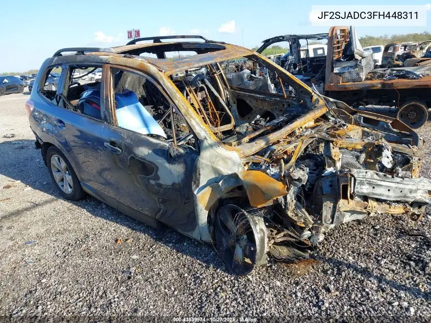 JF2SJADC3FH448311 2015 Subaru Forester 2.5I Premium