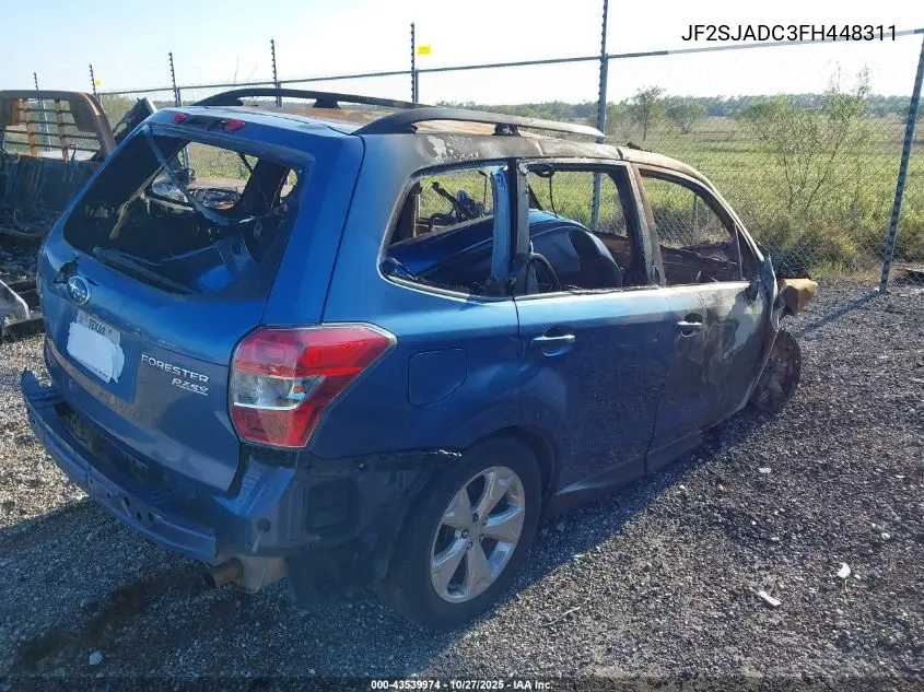 JF2SJADC3FH448311 2015 Subaru Forester 2.5I Premium