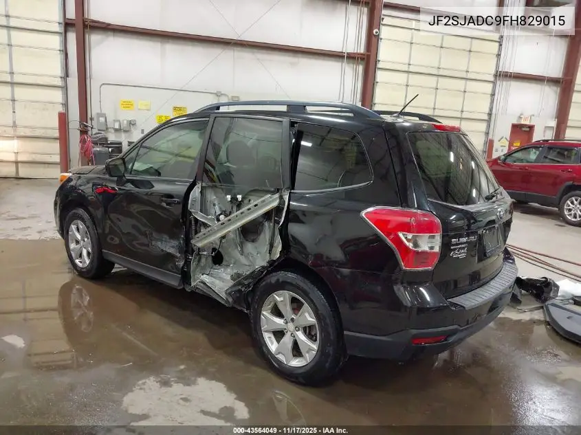 JF2SJADC9FH829015 2015 Subaru Forester 2.5I Premium