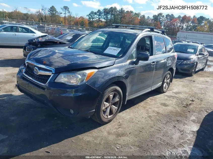 JF2SJAHC8FH508772 2015 Subaru Forester 2.5I Limited