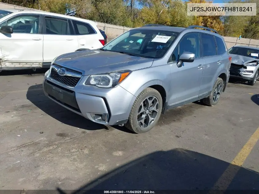 JF2SJGWC7FH818241 2015 Subaru Forester 2.0Xt Touring