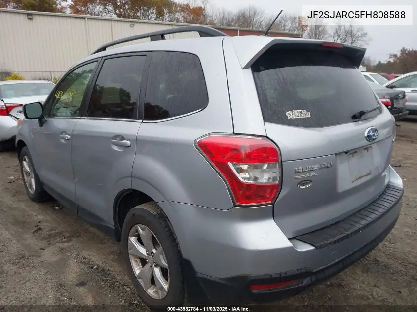 JF2SJARC5FH808588 2015 Subaru Forester 2.5I Limited