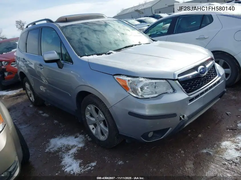 JF2SJAHC1FH580140 2015 Subaru Forester 2.5I Limited
